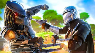 PREDATOR vs. MANDALORIAN! (A Fortnite Short Film)