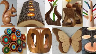 Handmade Wooden Decorative Pieces Ideas /Woodworking projects ideas /scrap wood project ideas/crafts