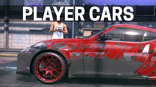 Player Cars from NFS Games in NFS Heat