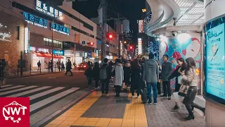 Walking in Osaka Umeda at night - 4K