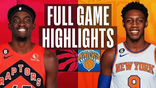 Toronto Raptors vs. New York Knicks Full Game Highlights | Dec 21 | 2022 NBA Season