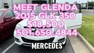 (4k) “Glenda” is a 2015 #mercedesbenz  #Glk #350 #suv $18,500 #white #forsale