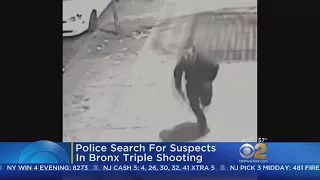 Suspects Sought In Bronx Triple Shooting