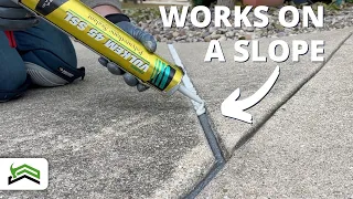 How To Seal A Gap Between Concrete Slabs