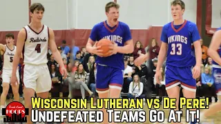 Undefeated Wisconsin Lutheran And De Pere GO AT IT! Kon Knueppel Drops 38!