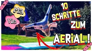 AERIAL LERNEN AUF AIRTRACK UND TRAMPOLIN ! MaVie Noelle Sport