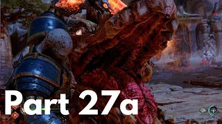 God of War: Ragnarok PS5 Part 27a - Exploring The Crater + Multiple Favors + Multiple Boss Fights