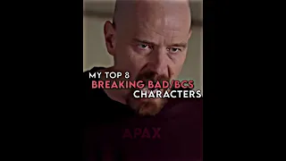 My Top 8 Breaking Bad And BCS Characters #shorts