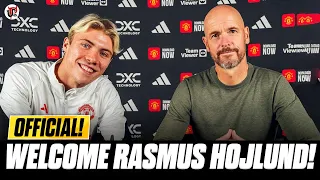 RASMUS HOJLUND ANNOUNCED! Man Utd Confirm Signing, Ten Hag's New Striker Is Here 😍