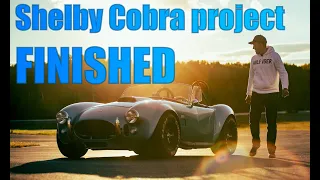 Shelby Cobra replica officially completed!