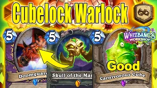 Strongest Cubelock Warlock Is Back In 2024 Stronger Than Ever At Whizbang's Workshop | Hearthstone