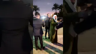 استقبال الحاج ابو درع اللامي في المهرجان المركزي التابع للتيار الصدري