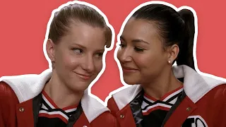 glee but it's brittana background moments