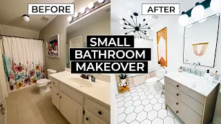 Extreme Small Bathroom Makeover - Liz Fenwick DIY