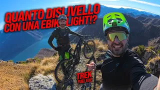 QUANTO DISLIVELLO SI RIESCE A FARE CON UNA EBIKELIGHT?