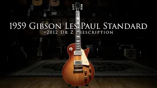 ORIGINAL HOLY GRAIL 1959 Gibson Les Paul Standard "Burst" and 2012 Dr Z Prescription!