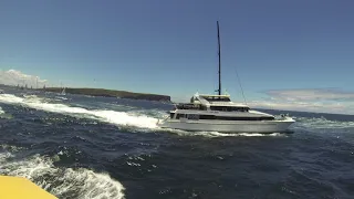 Start of the Sydney to Hobart Yacht Race 2013