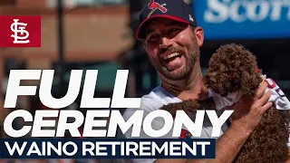 Full Adam Wainwright Retirement Ceremony | St. Louis Cardinals