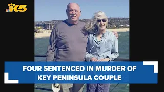 4 sentenced in double murder of Key Peninsula couple