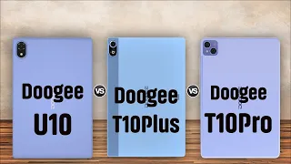 Doogee U10 Vs Doogee T10Plus Vs Doogee T10Pro