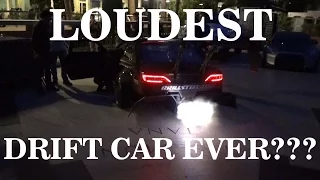 Loudest Nissan Silvia Drift Car Ever and It was In Monaco Nissan Silvia