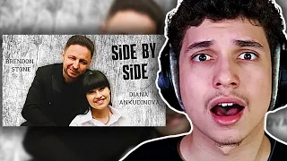 BEAUTIFUL !! Rapper Reacts to Side By Side – Diana Ankudinova & Brandon Stone (Official music video)