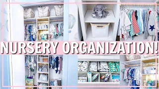 NURSERY ORGANIZATION IDEAS & HACKS! | Alexandra Beuter