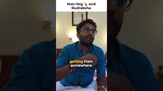 Can I eat Non veg 🍗 whike wearing a Rudraksha