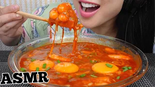 ASMR CHEESY RICE CAKE + RAW EGGS (SOFT CHEWY EATING SOUNDS) NO TALKING | SAS-ASMR