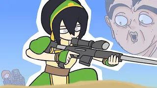 Fortnite but Toph is here