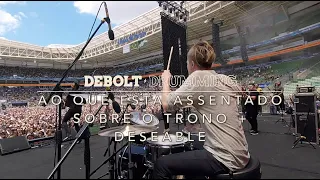 Ao Que Está Assentado Sobre O Trono + Deseable (Live at The Send Brasil) Drum Cam ⚡️