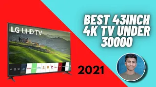 Best 43inch (4k) Smart TVs Under 30000 2021 | 5 Best 4k Smart Tv 2021