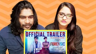 FORENSIC - Malayalam Movie |Trailer Reaction | Tovino Thomas| SWAB REACTIONS with Stalin & Afreen