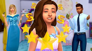 I forced my sim to be a child star! // Can she meet her parents’ expectations? // Sims 4 fame