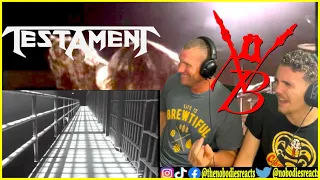 FIRST TIME REACTION to Testament "Over The Wall"!