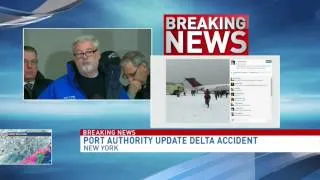 LGA Delta accident news conference