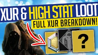 Destiny 2 | XUR & HIGH STAT LOOT! June 10th-13th | Full Inventory & Location! - Witch Queen