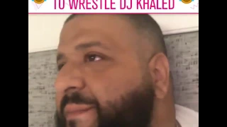 DJ Khaled -Justin Bieber trying to wrestle DJ Khaled is the b