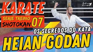 KARATE SHOTOKAN AVANÇADO | AULA 7 - KATA HEIAN GODAN | Passo a passo com detalhes e correções