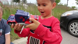 Optimus Prime Truck toy found @Cottagecountrycomiccon!!
