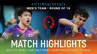 Highlights | Mizuki Oikawa (JPN) vs Vitor Ishiy (BRA) | MT R16 | #ITTFWorlds2022