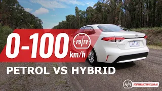 2020 Toyota Corolla sedan 0-100km/h & engine sound