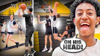 I COACHED THE MOST INTENSE BASKETBALL GAME! (20 POINT COMEBACK)