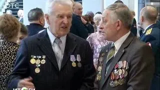 Накануне 23 февраля в Новосибирске торжественно поздравили ветеранов