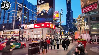 Friday Night in Toronto | Eaton Centre New Food Hall & The Village Walk