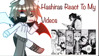 Hashira React To My Videos | Reaction | Ft. Hashira | Kimetsu No Yaiba | Demon Slayer |