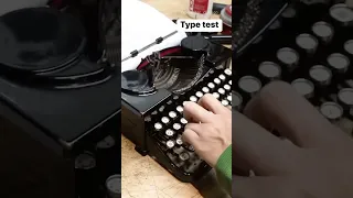 Here's how a typewriter is reassembled for preservation. #typewriter #restoration #vintage #home