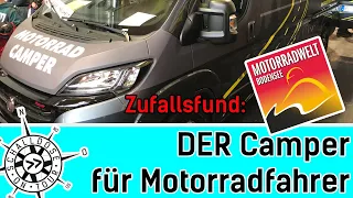 Zufallsfund: der Motorrad-Camper auf der Motorradwelt Bodensee || SCHALLDOSE ON TOUR