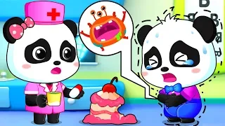 Germs in the Hospital | Sick Song | Good Habits Song | Nursery Rhymes | Kids Songs | BabyBus