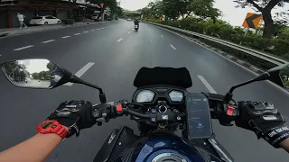 [CB650F] ASMR City ride